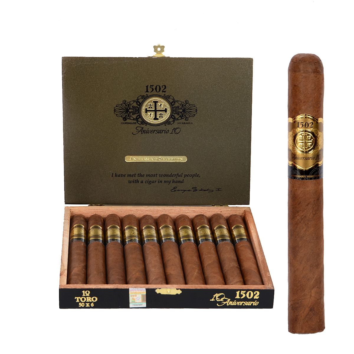 1502 Aniversario 10 Toro 6×50