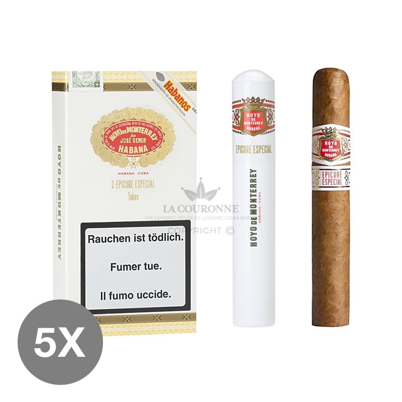 Hoyo De Monterrey Epicure Especial Tubos (5×3)