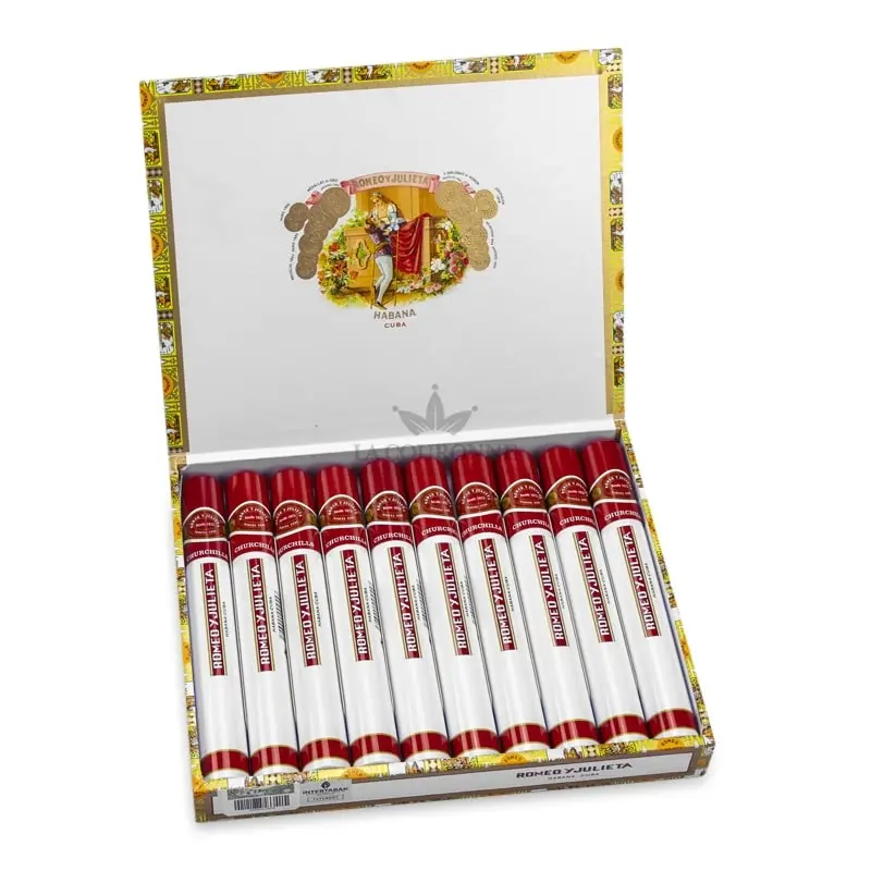 Romeo y Julieta Churchill Tubos (10)