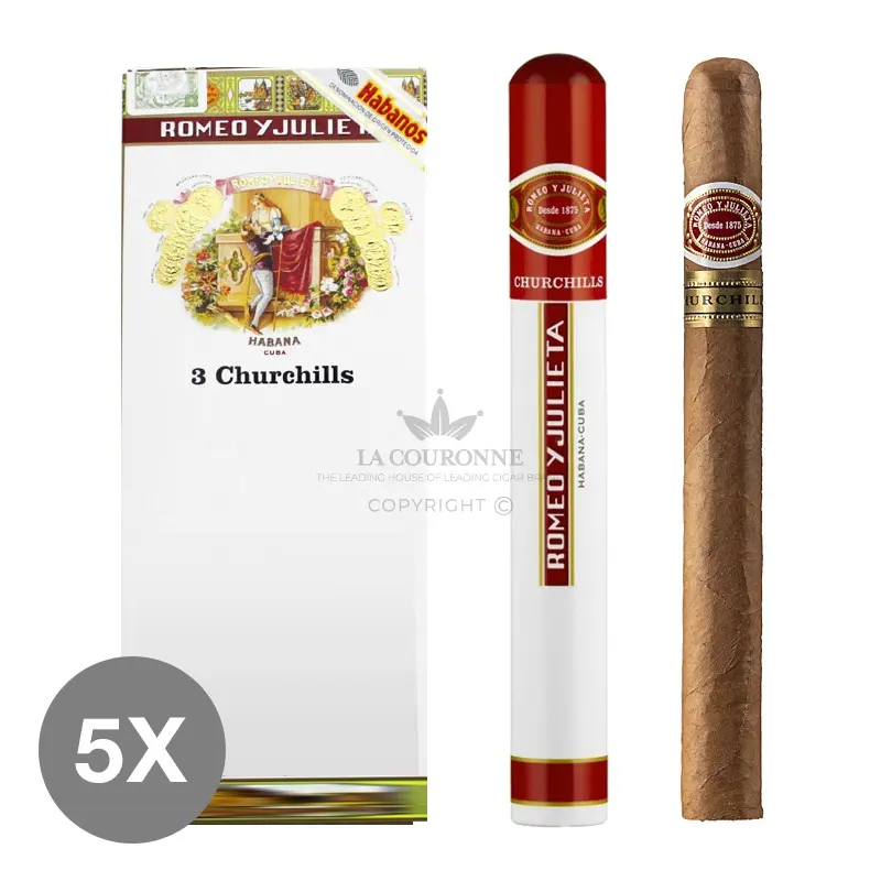 Romeo y Julieta Churchill Tubos (5×3)