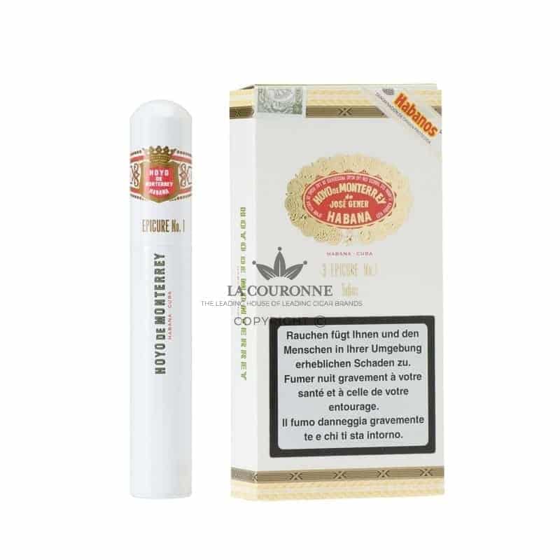 Hoyo de Monterrey Epicure No. 1 Tubos (3)