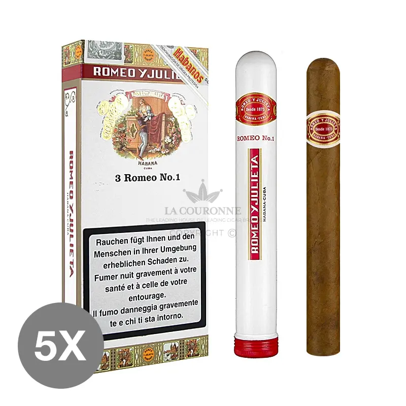 Romeo y Julieta No. 1 Tubos (5×3)