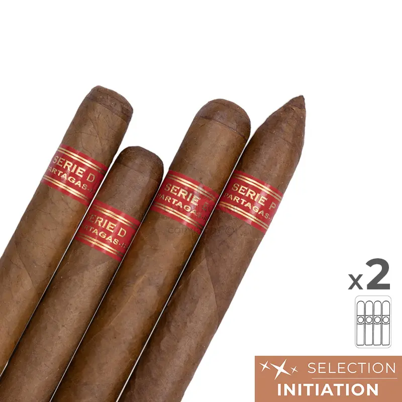 Pack découverte cigares Partagas (4×2)
