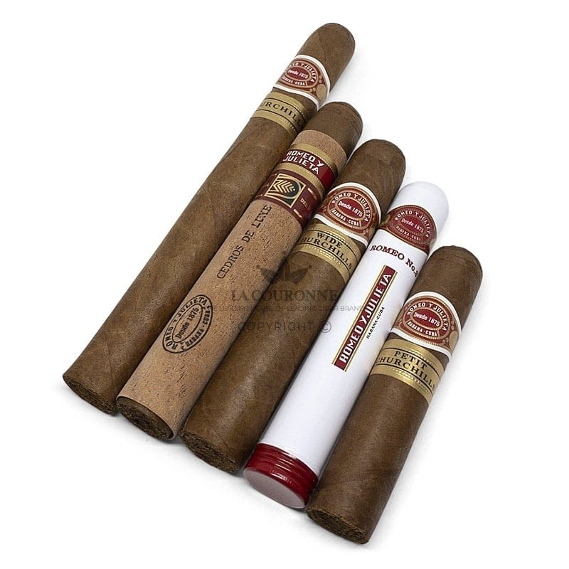 Pack découverte cigares Romeo y Julieta (5×2)