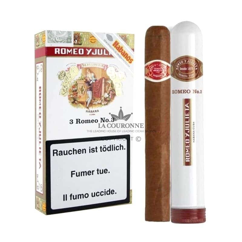 Romeo y Julieta No. 3 Tubos (3)