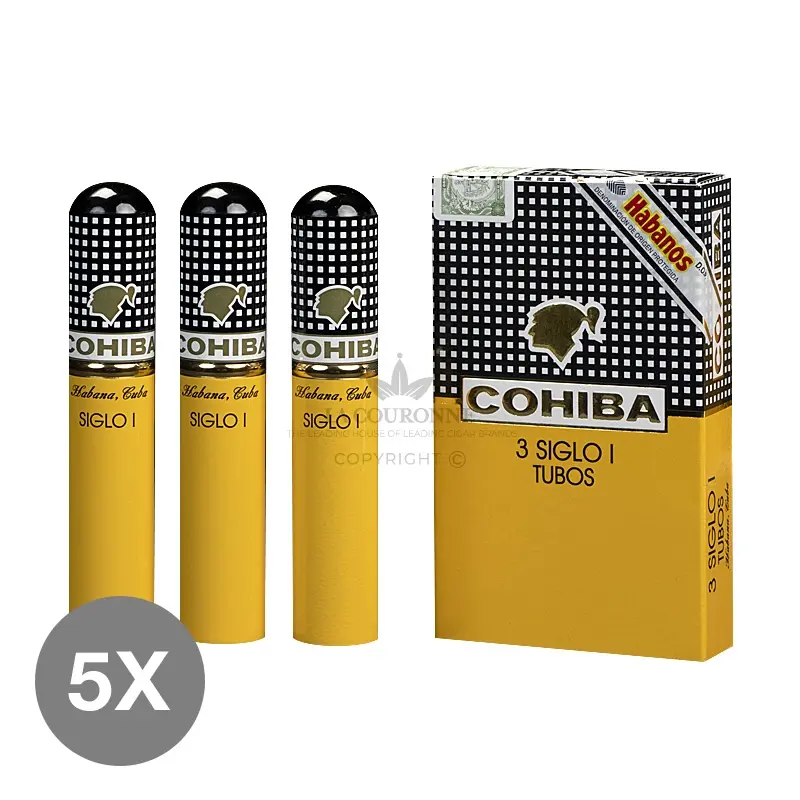 Cohiba Siglo 1 Tubos (5×3)