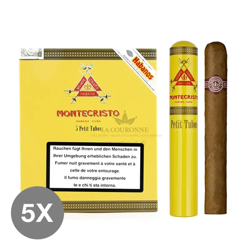 Montecristo Petit Tubos (5×5)