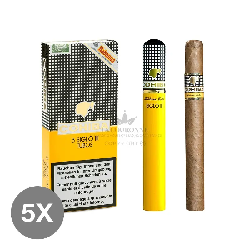 Cohiba Siglo 3 Tubos (5×3)