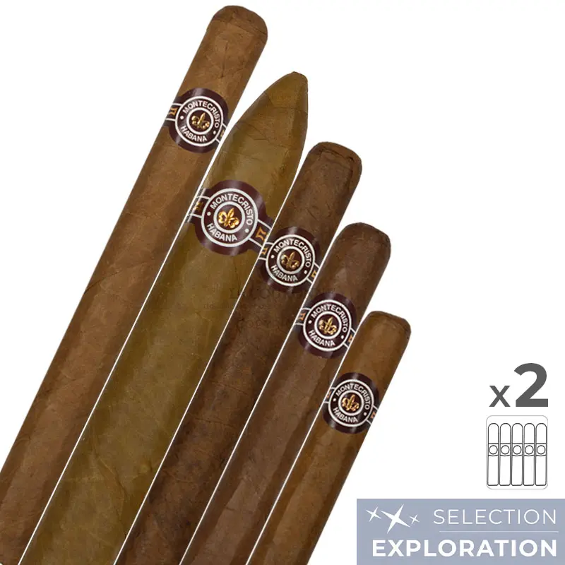 Pack découverte cigares Montecristo (5×2)