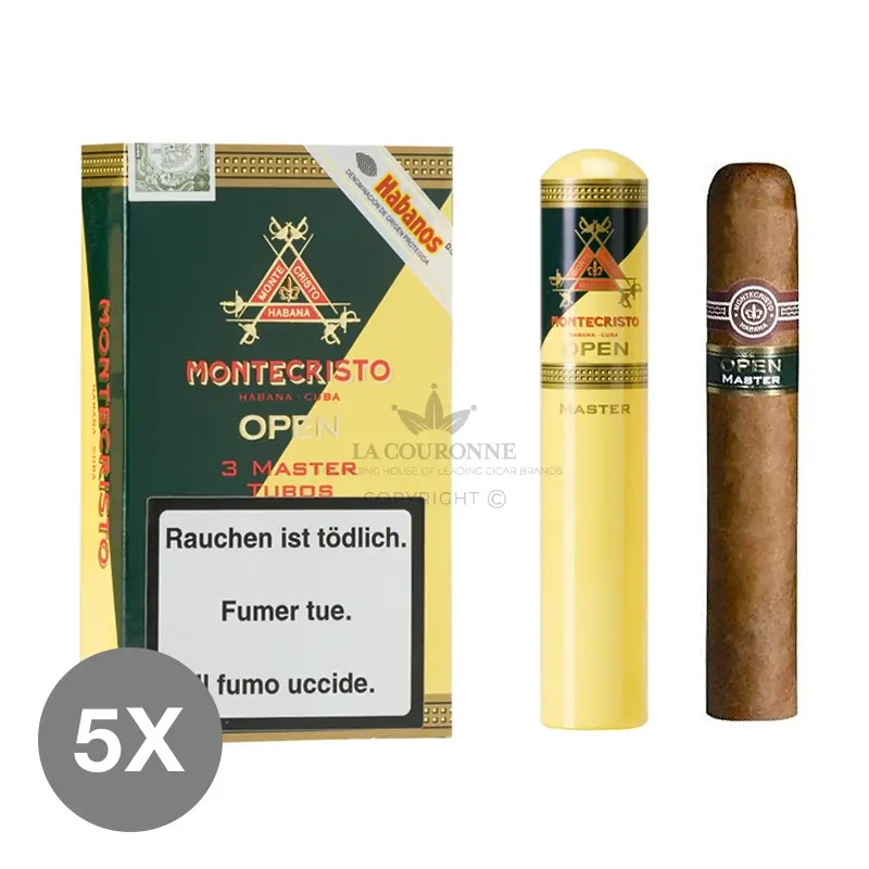 Montecristo Open Master Tubos (5×3)