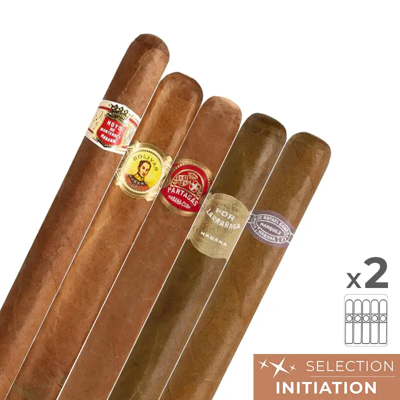 Pack découverte cigares Petit Corona (5×2)
