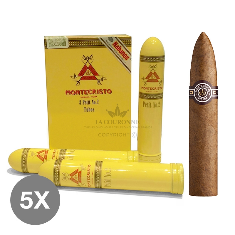Montecristo Petit No. 2 Tubos (5×3)