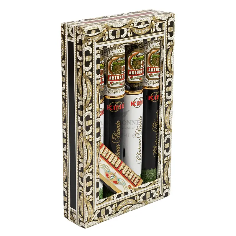 Arturo Fuente Chateau Fuente King T Natural Tubes (4)