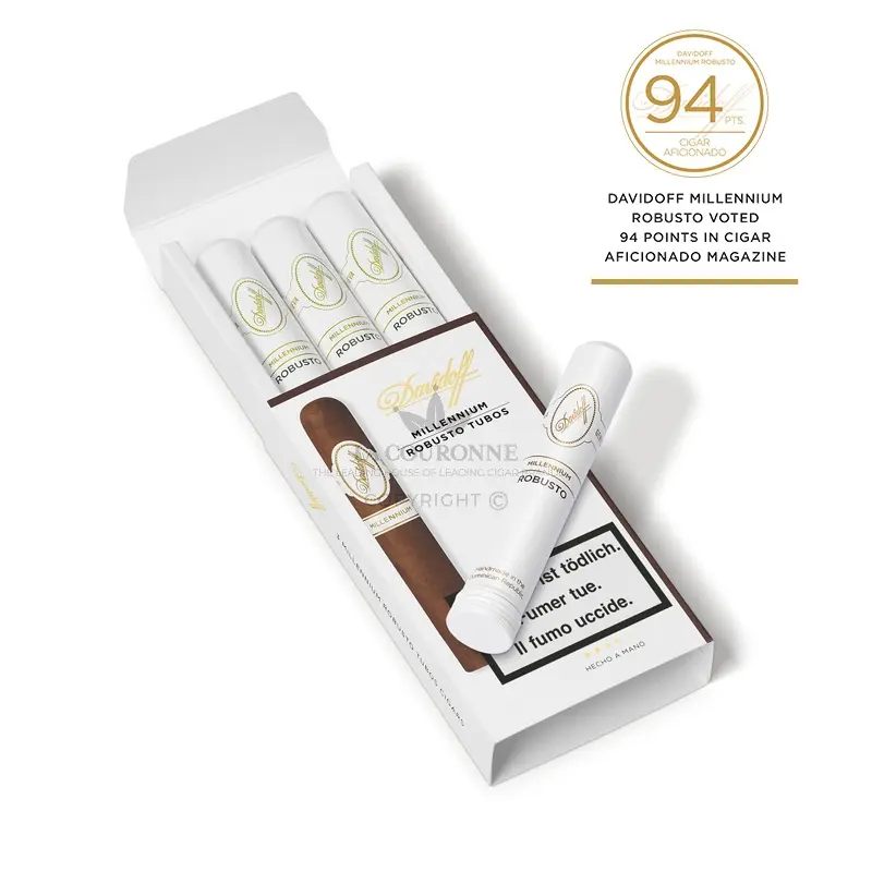 Davidoff Millennium Blend Robusto Tubos (3)