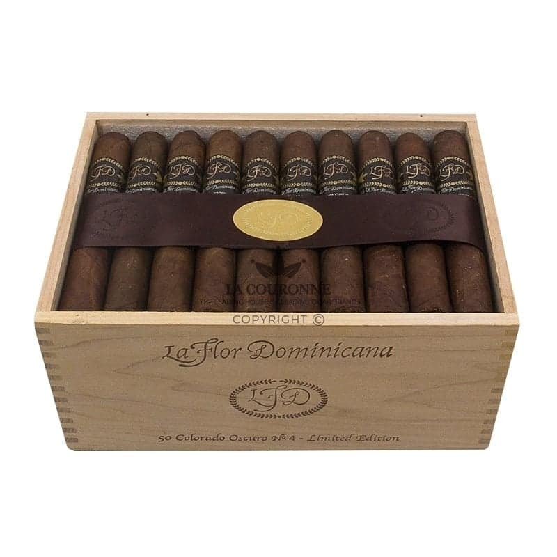 La Flor Dominicana Colorado Oscuro No.4 (50)