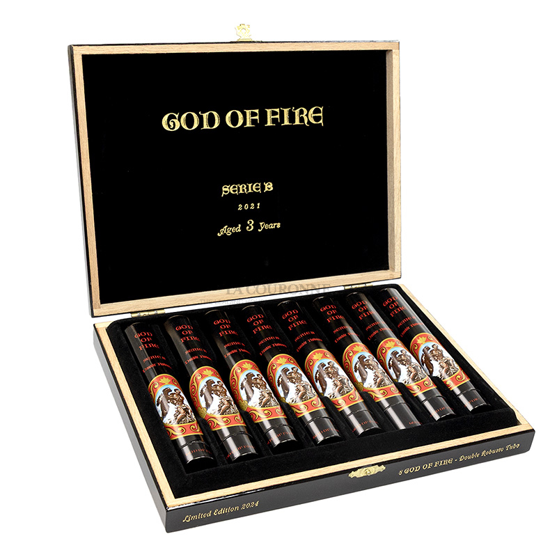 God of Fire Serie B Double Robusto Tubos (8)
