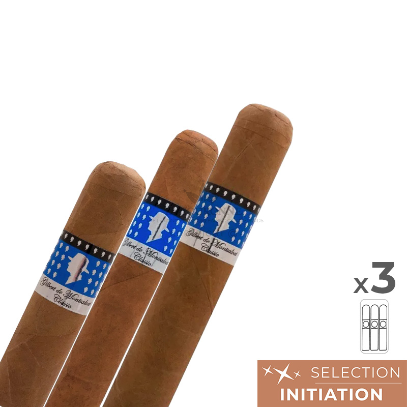 Pack découverte cigares Gilbert de Montsalvat Classic (3×3)