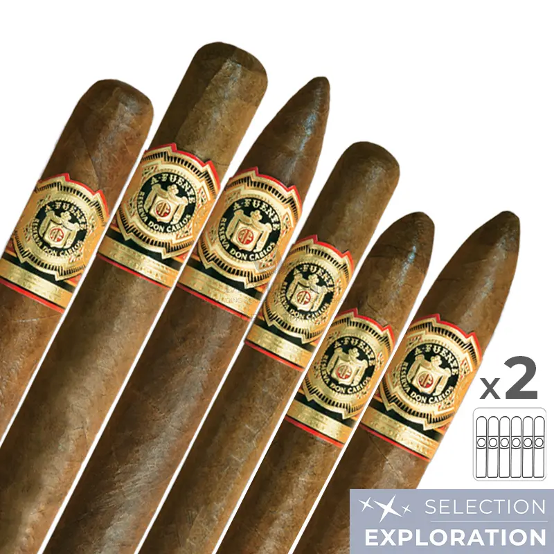 Pack découverte cigares Arturo Fuente Don Carlos (2×6)