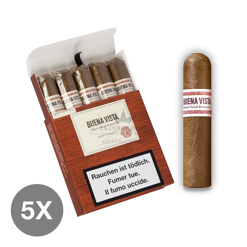 Buena Vista Dark Fired Kentucky Short Robusto (5×5)