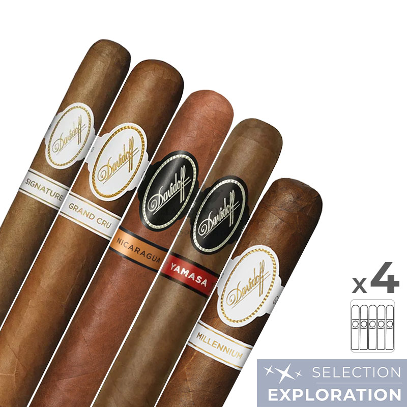 Pack découverte cigares Davidoff (5×4)