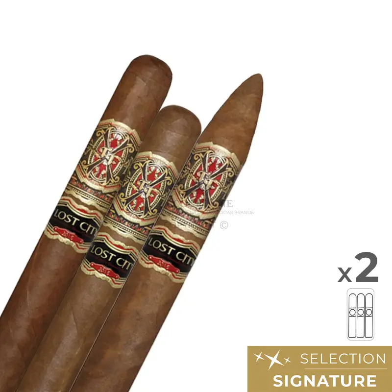 Pack découverte cigares Arturo Fuente FFOX the Lost City (3×2)