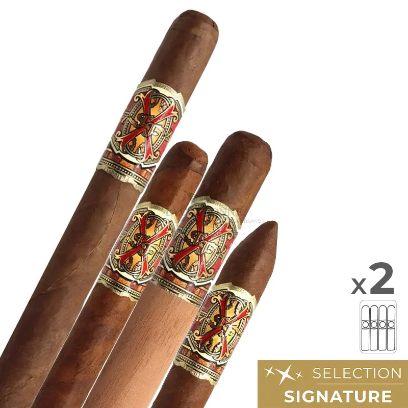 Pack découverte cigares Arturo Fuente Opus X No. 2 (4×2)