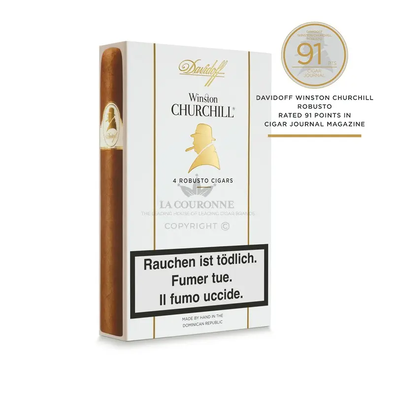 Davidoff Winston Churchill Robusto Etui (4)