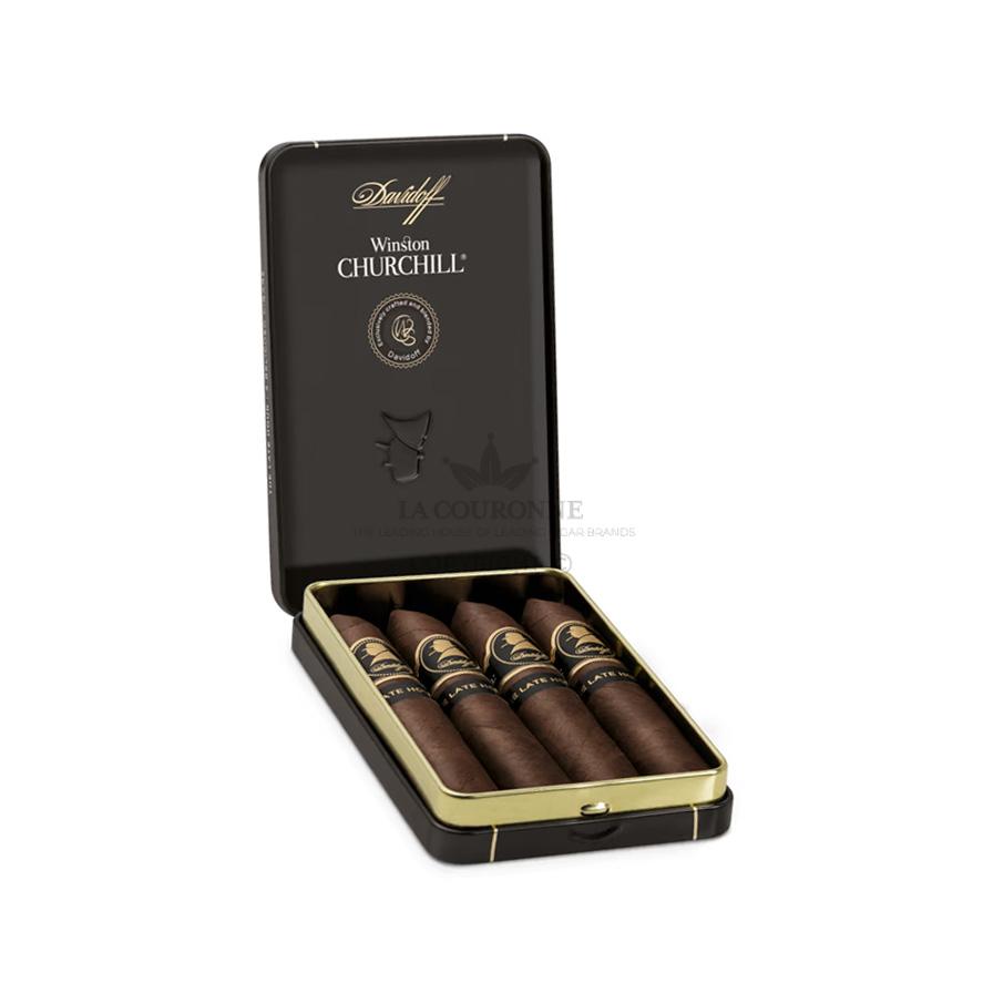 Davidoff Winston Churchill Late Hour Belicoso Tin (4)