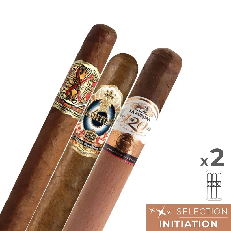 Pack découverte cigares Puros Dominicains (3×2)