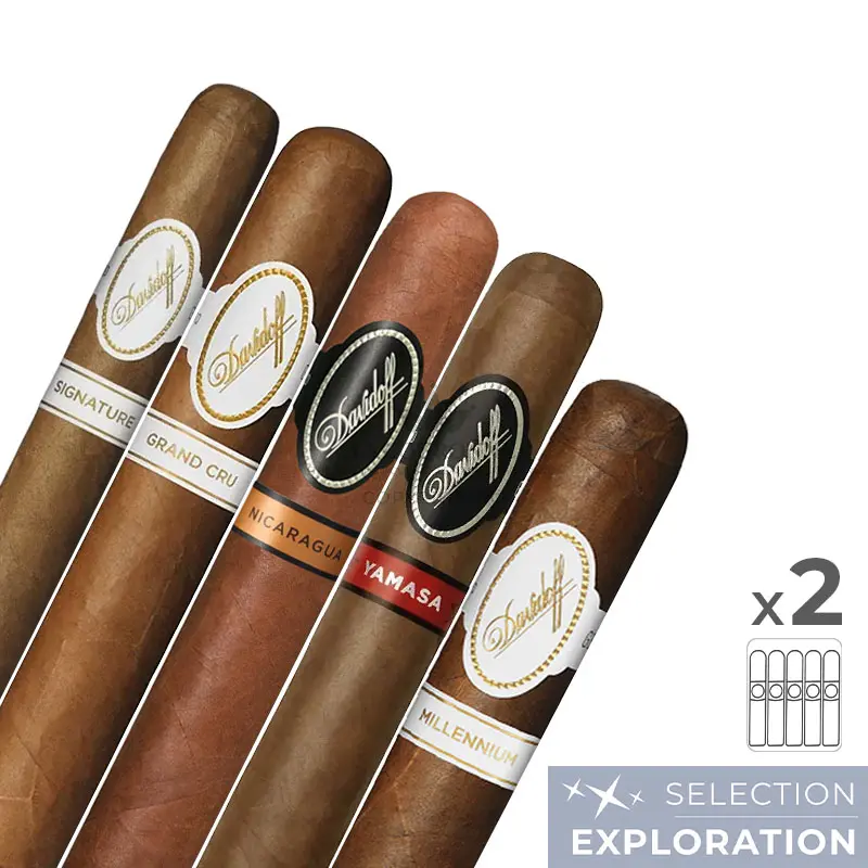 Pack découverte cigares Davidoff (5×2)