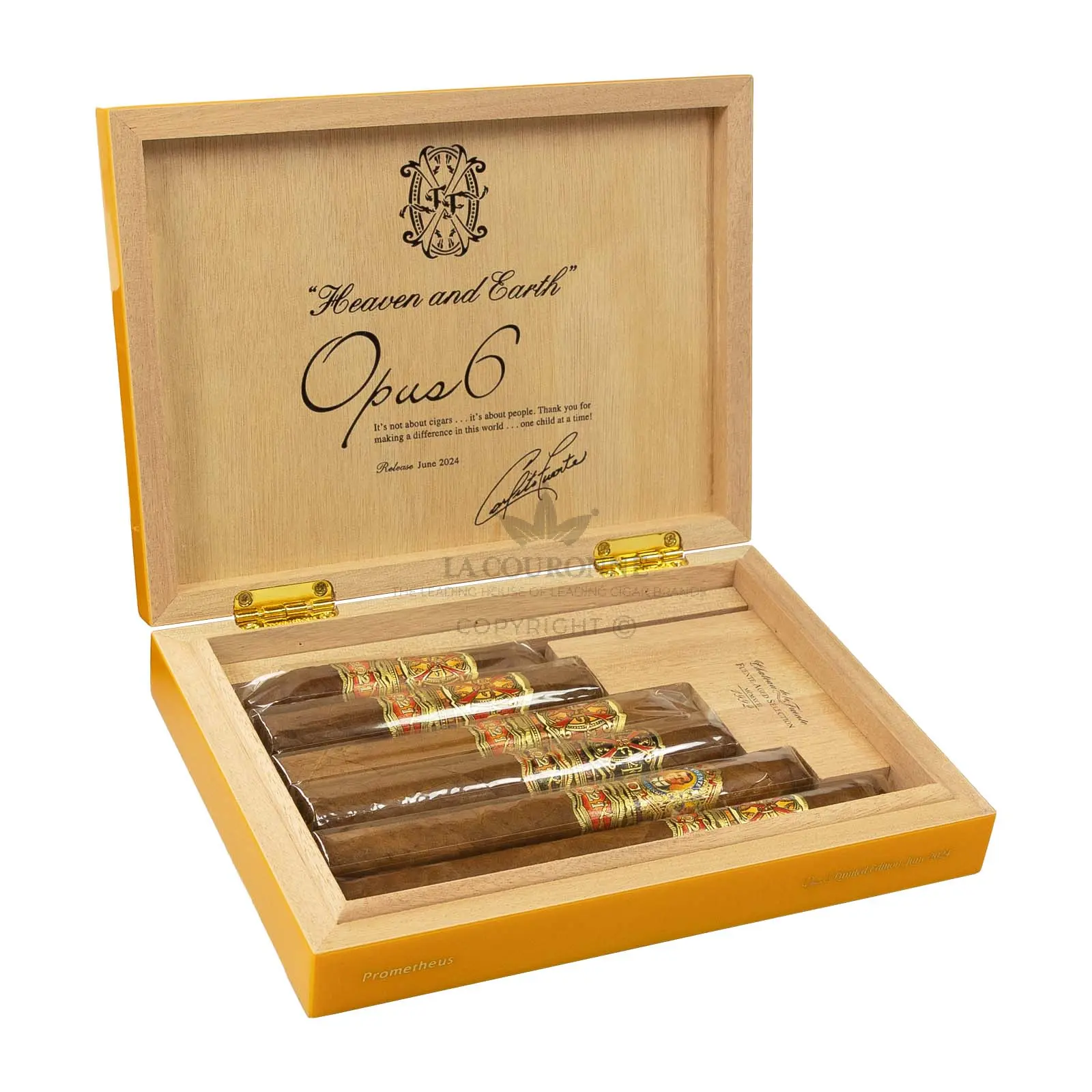 Arturo Fuente FFOX Opus 6 Jaune (6)
