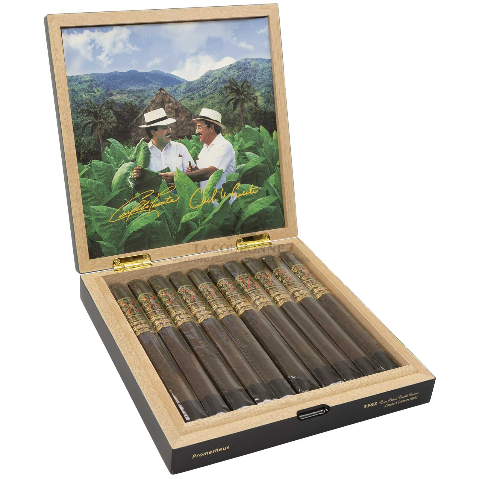 Arturo Fuente FFOX Serie Heaven & Earth Rare Black Double Corona (10)