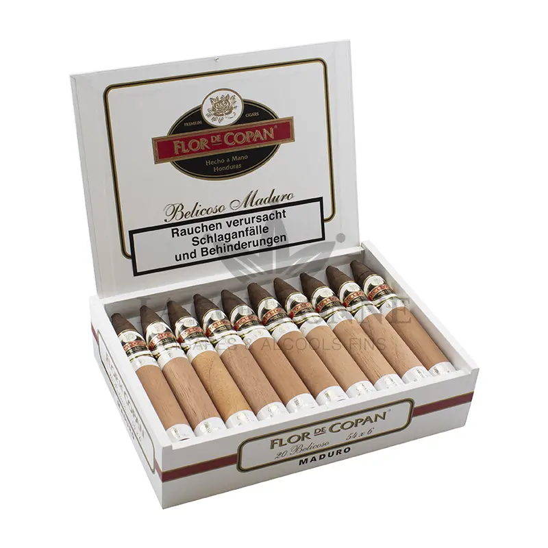 Flor De Copan Maduro Belicoso (20)