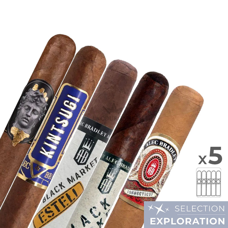 Pack découverte cigares Alec Bradley Robusto (5×5)