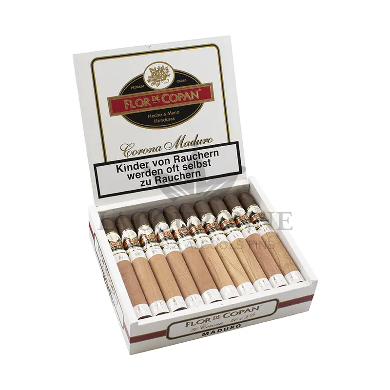 Flor De Copan Maduro Corona (20)