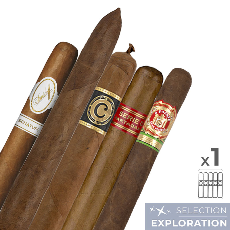 Pack découverte cigares Offre QoQa (5×1)