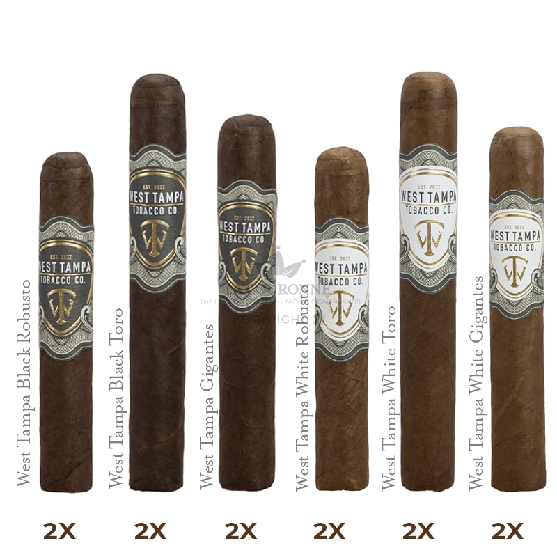 Pack découverte cigares West Tampa (6×2)