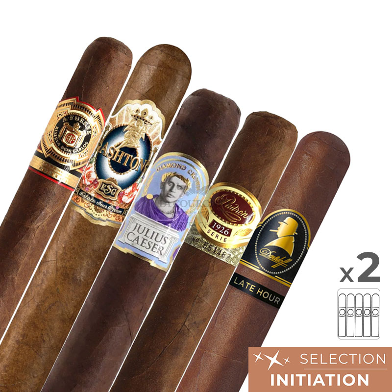 Pack découverte cigares Robustos (5×2)