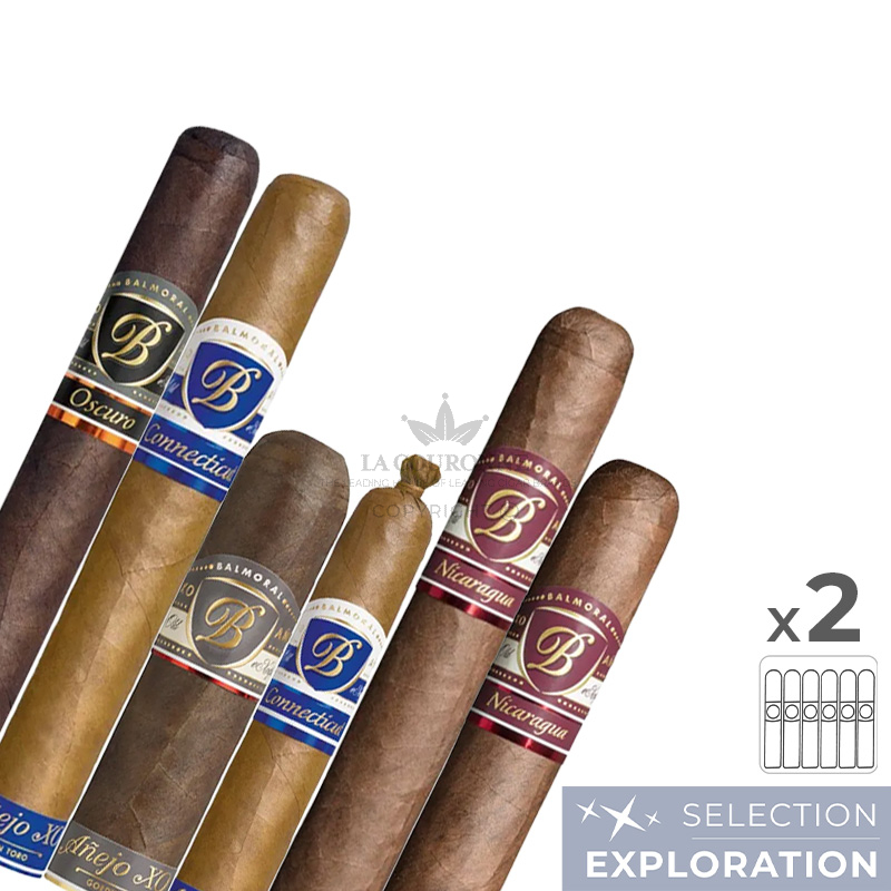 Pack découverte cigares Balmoral (6×2)