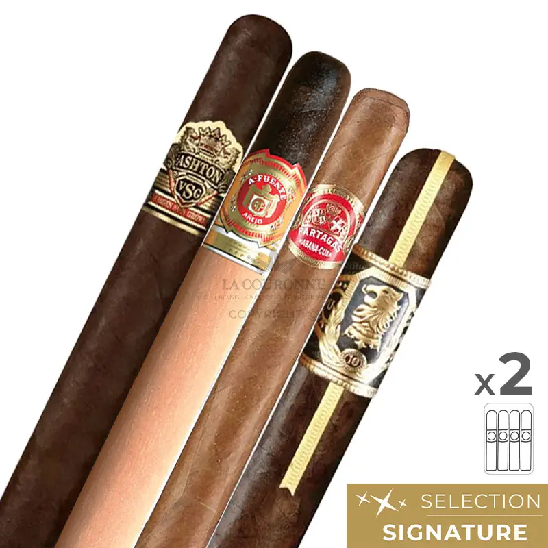 Pack découverte cigares Double Corona (4×2)