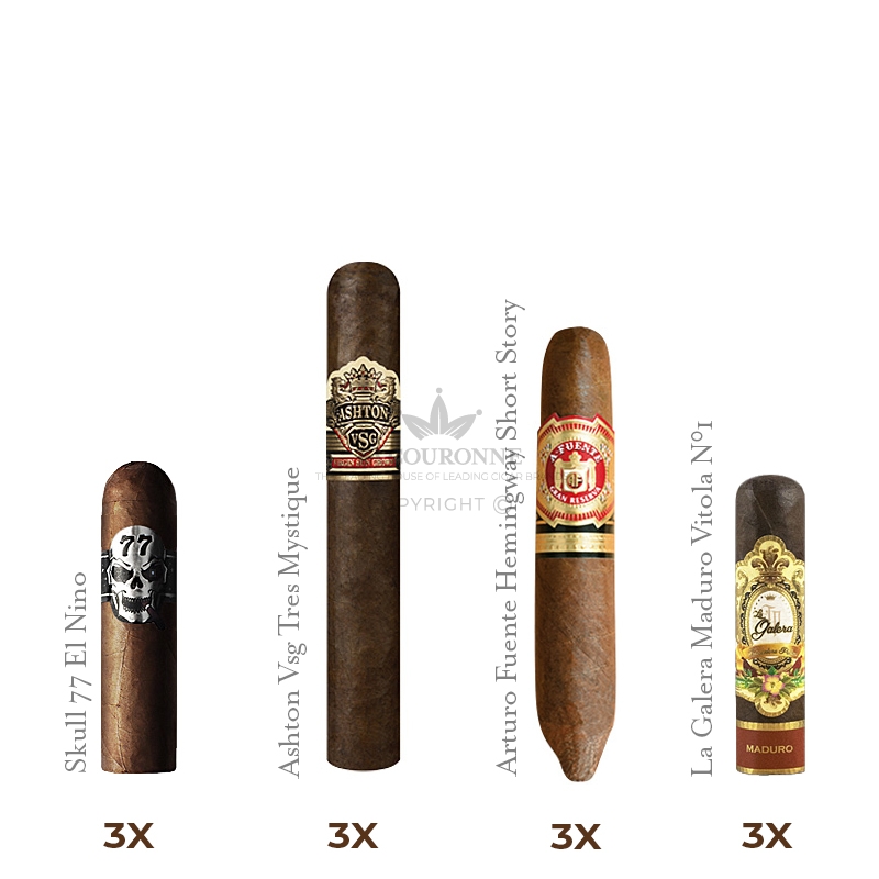 Pack découverte cigares 20 Minutes (4×3)