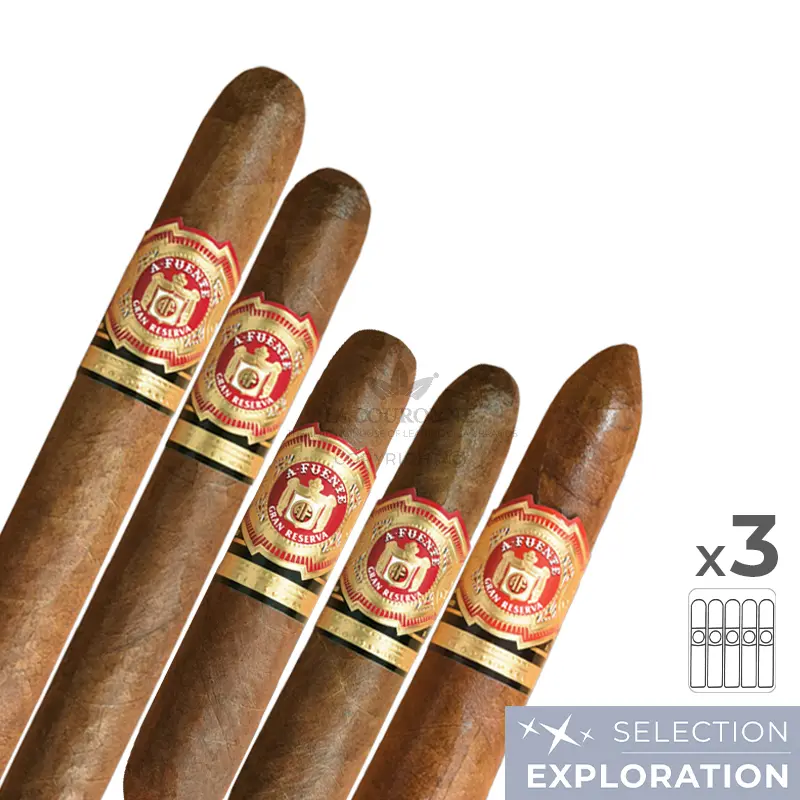 Pack découverte cigares Arturo Fuente Hemingway (5×3)