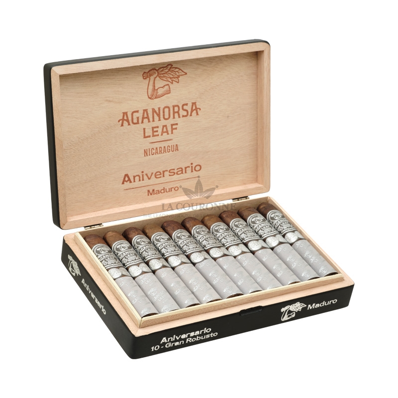 Aganorsa Leaf Aniversario Maduro Gran Robusto (10)