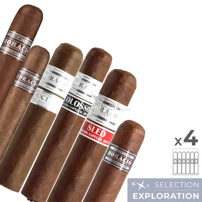 Pack découverte cigares Horacio (6×4)