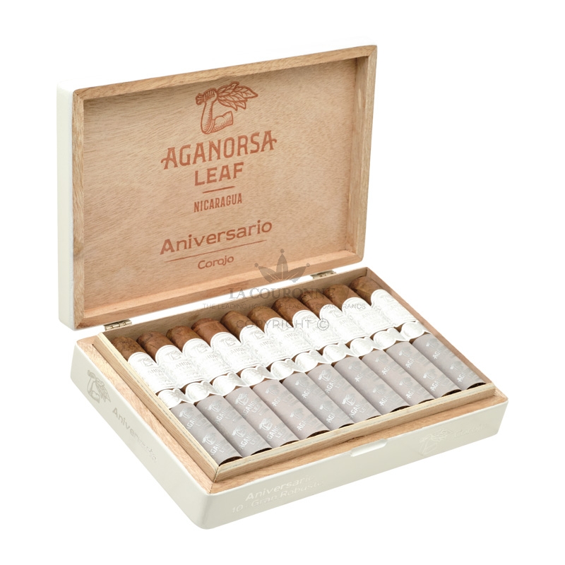 Aganorsa Leaf Aniversario Corojo Gran Robusto (10)