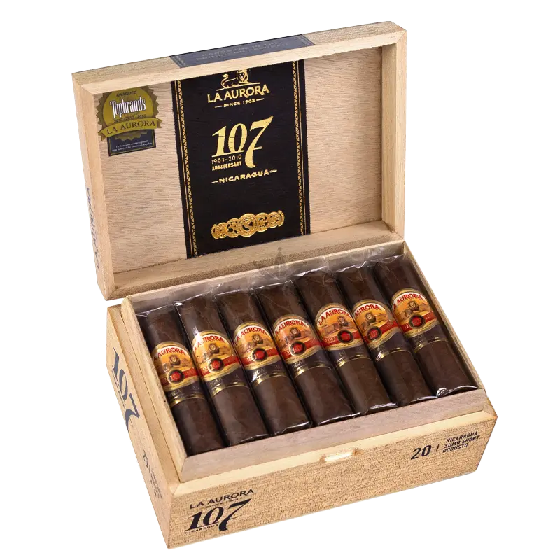 La Aurora 107 Nicaragua Sumo Short Robusto (20)
